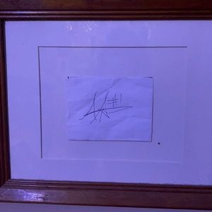 Amar’e Stoudemire autograph